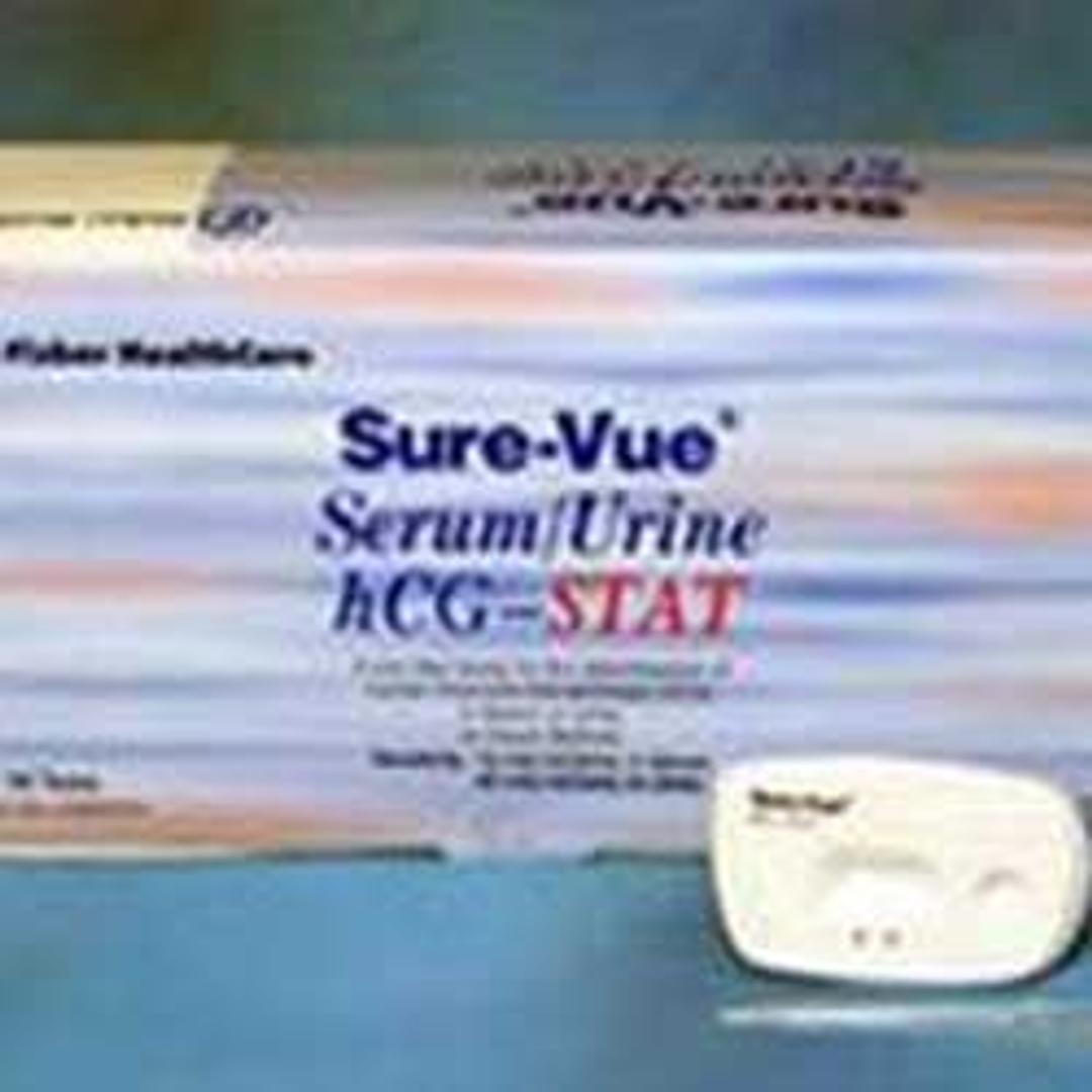Sure-Vue STAT Serum/Urine hCG Test Kit - Fisher Scientific - Clinical Diagnostics