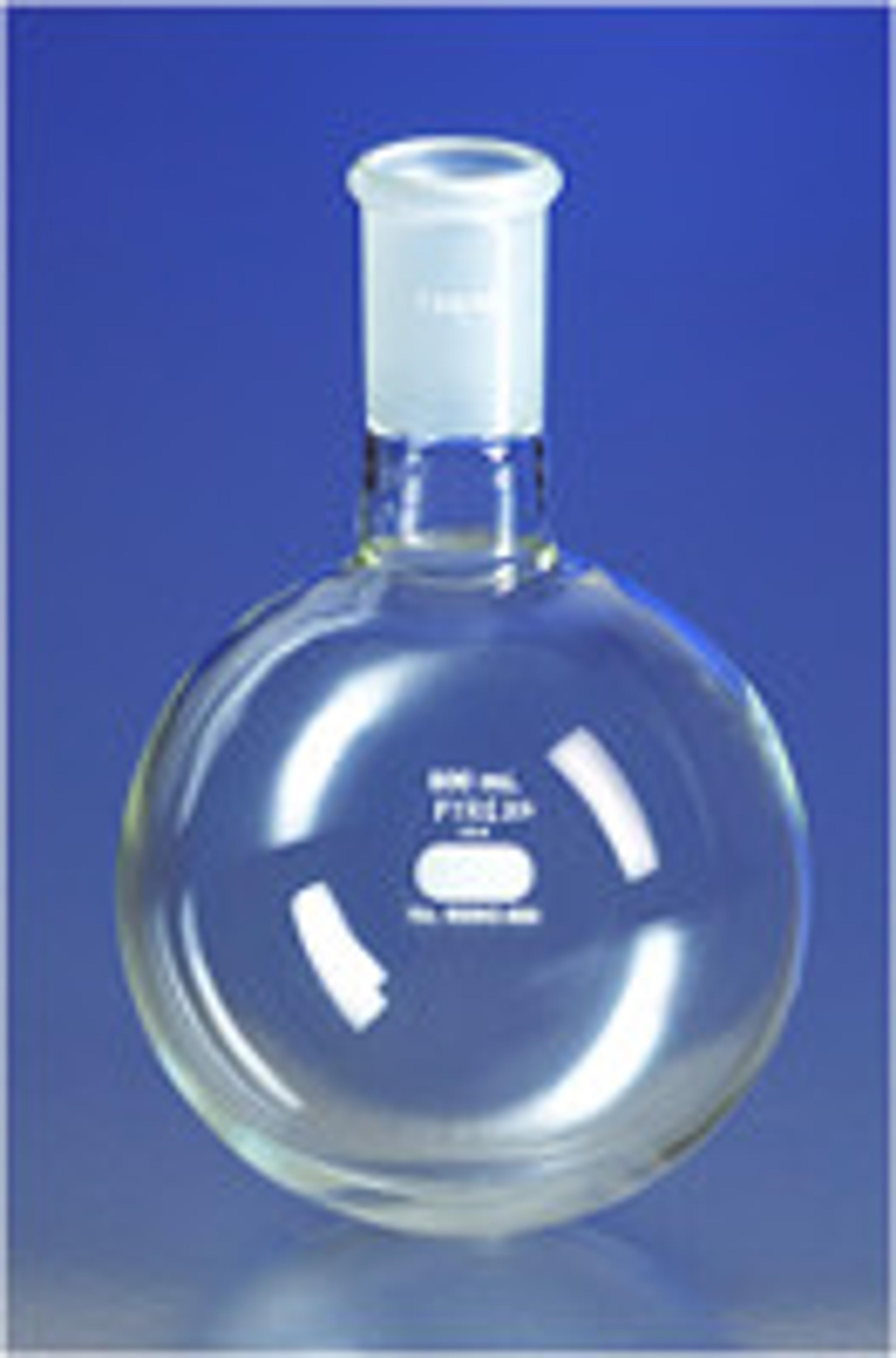 PYREX® 5L Heavy Wall Short Neck Boiling Flask, Round Bottom, 45/50 Standard Taper Joints - Corning Life Sciences - General Lab