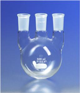PYREX® 5L Three Neck Distilling Flask with Vertical Neck 24/40 Standard Taper Joints - Corning Life Sciences - General Lab