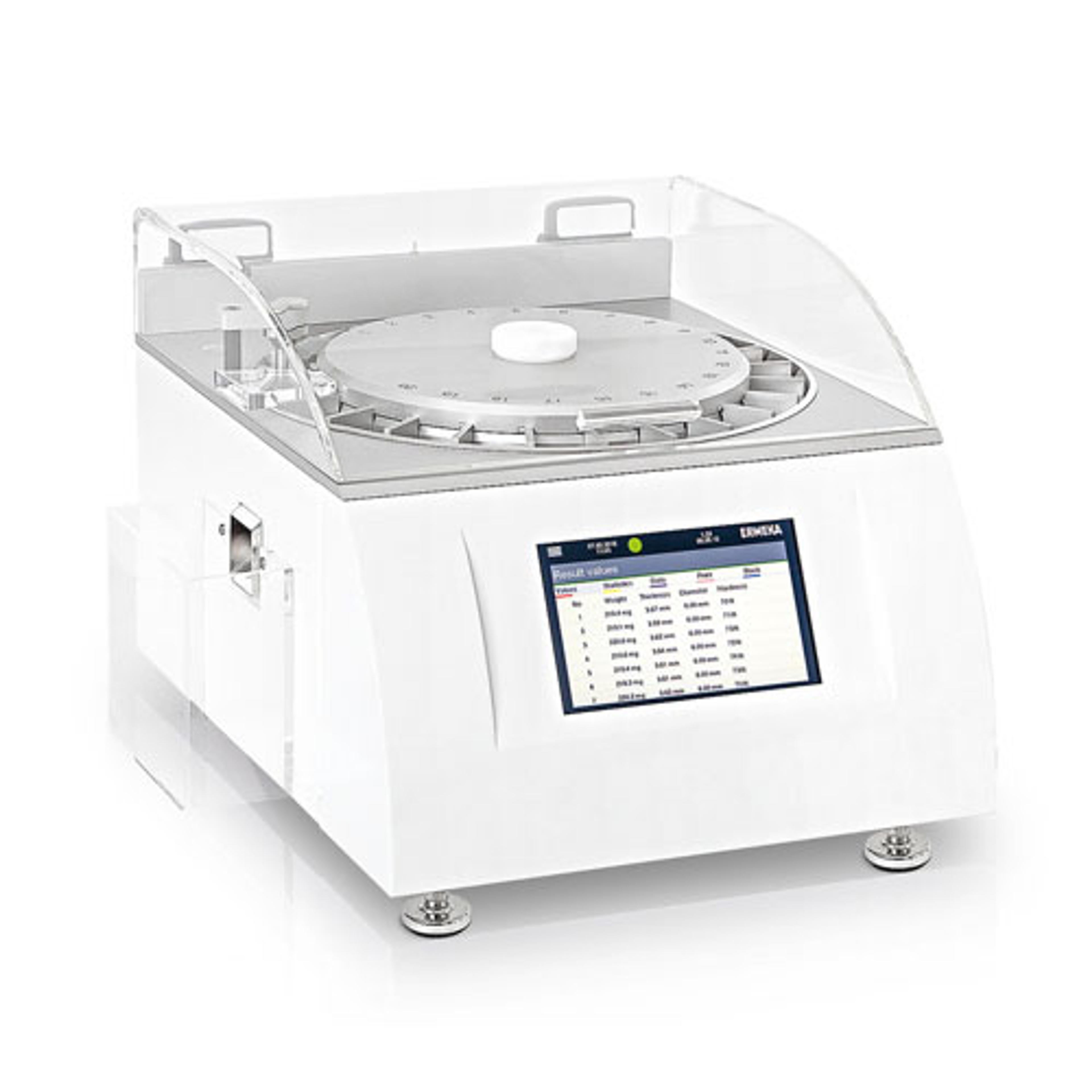 The fully automated 5-parameter hardness tester EasyCheck - ERWEKA - Materials