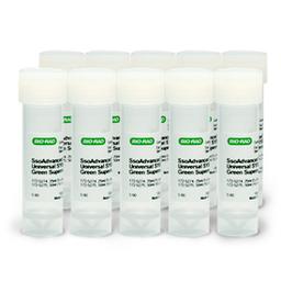 SsoAdvanced™ Universal SYBR® Green Supermix, 5,000 x 20 µl rxns, 50 ml (10 x 5 ml) - Bio-Rad - Life Sciences