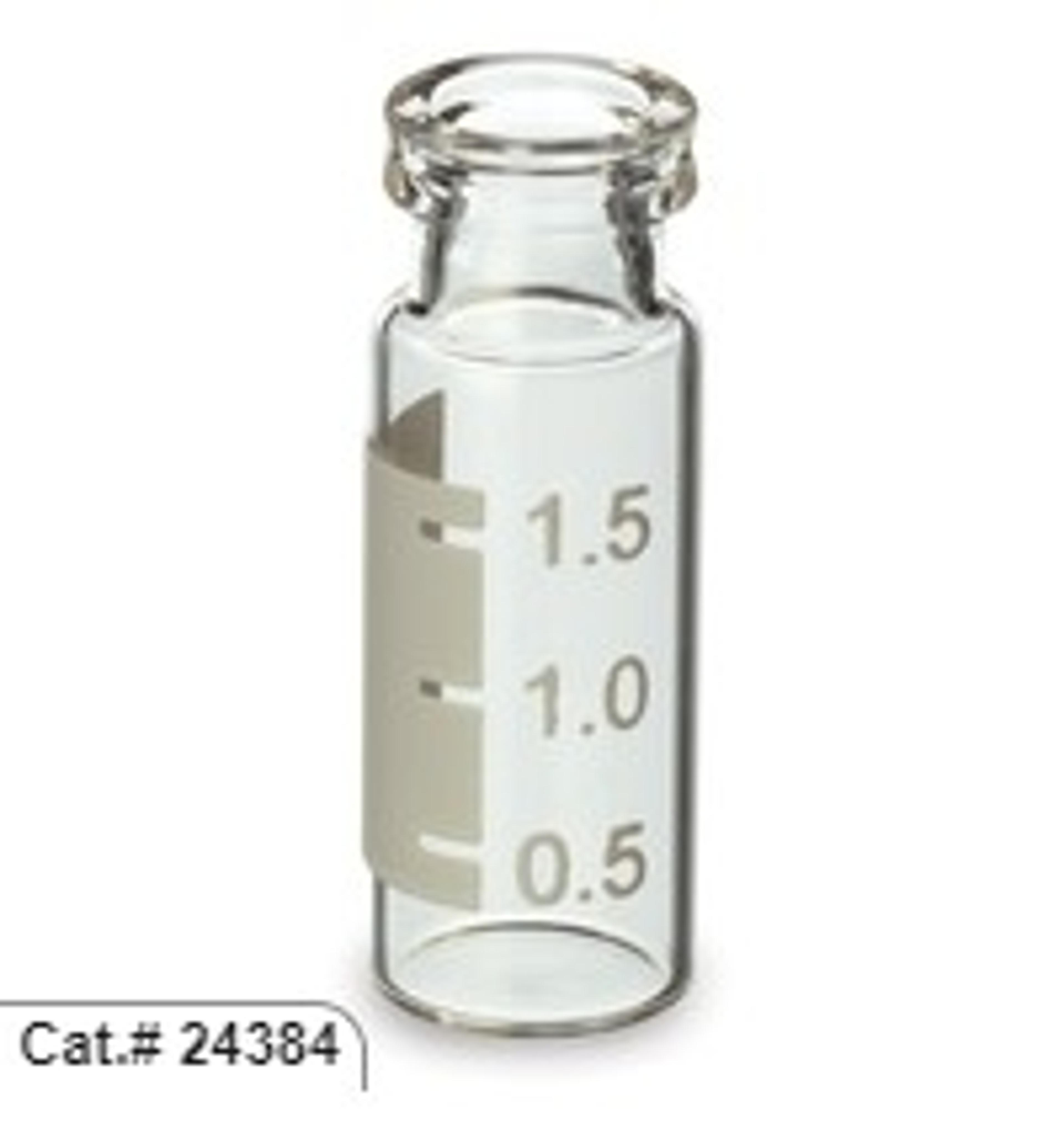2.0 mL, 11 mm Crimp-Top Vials, 12 x 32 mm - Restek Corp. - General Lab