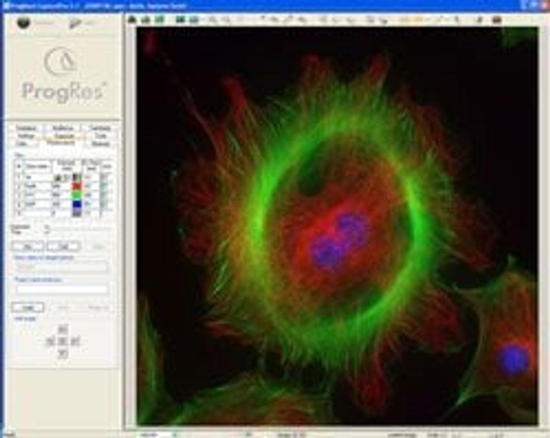 ProgRes® CapturePro Software - JENOPTIK Optical Systems GmbH - Life Sciences
