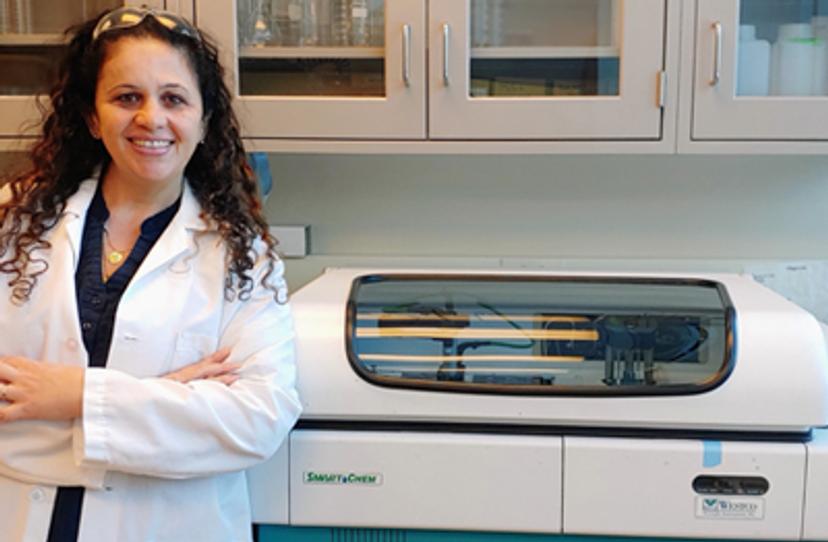 Sophia Carreon, Laboratory Analyst at the Lake County Health Department