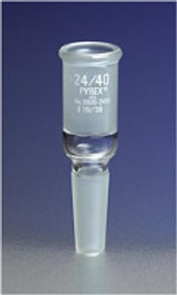 PYREX® Reducing Adapters with 34/45 Standard Taper Outer Joint and 24/40 Standard Taper Inner Joint - Corning Life Sciences - General Lab