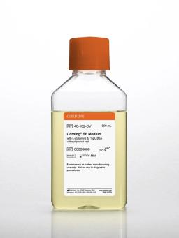 Corning® 500 mL SF Medium [+] L-glutamine, 1 g/L BSA, [-] phenol red - Corning Life Sciences