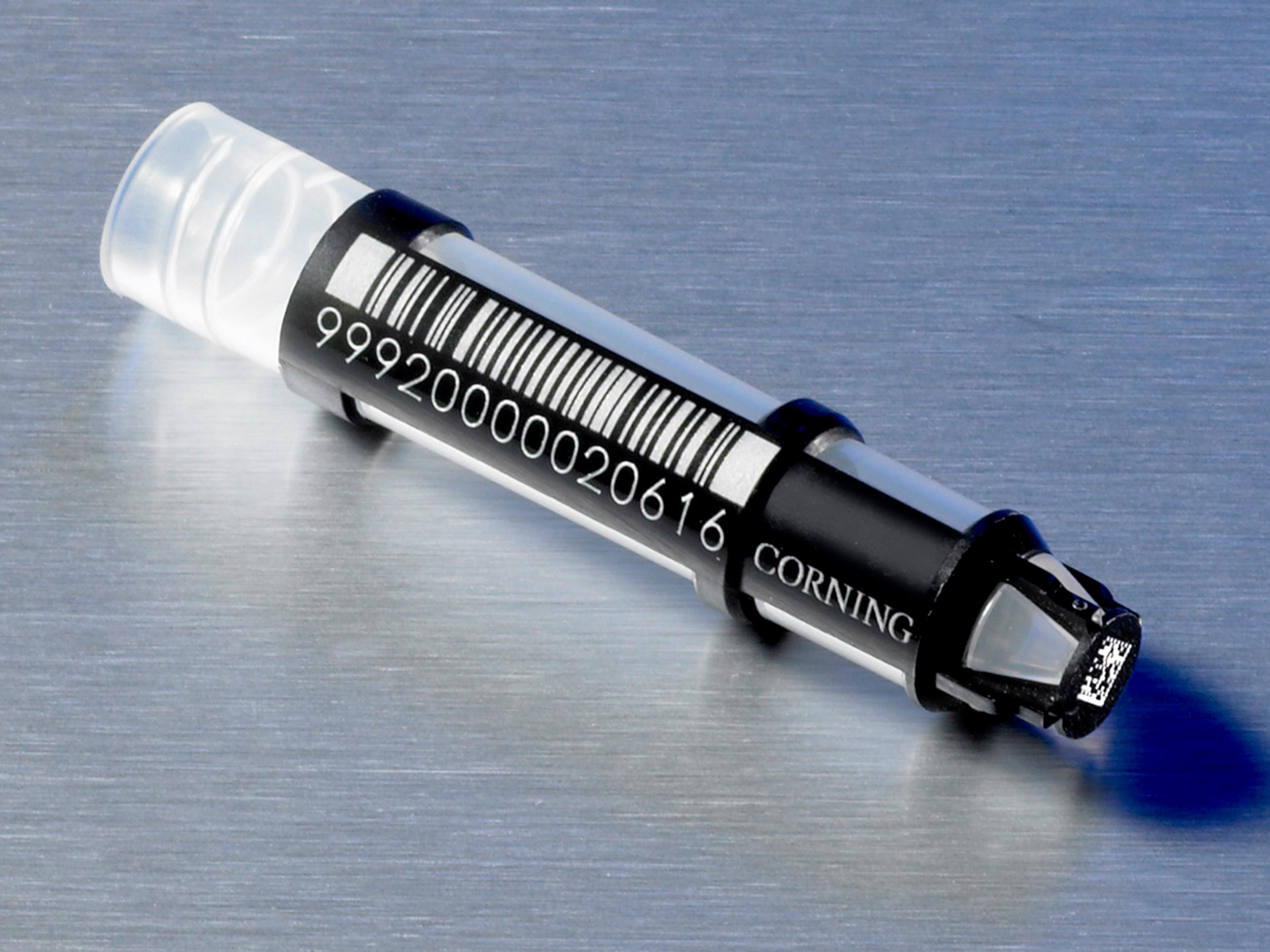 Corning® 96 1D/2D Bar Coded Storage Tubes, 1.3 mL, Without Screw Caps, Bulk Pack, 96/Pack, 10 Packs/Case, 960 Tubes/Case - Corning Life Sciences - Lab Automation