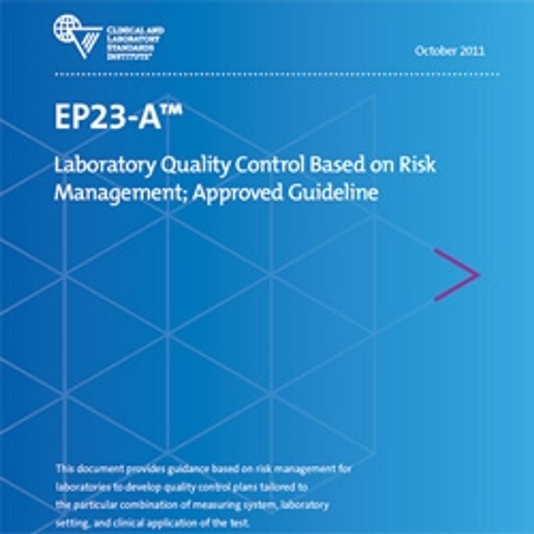 EP23 - Clinical and Laboratory Standards Institute - Clinical Diagnostics