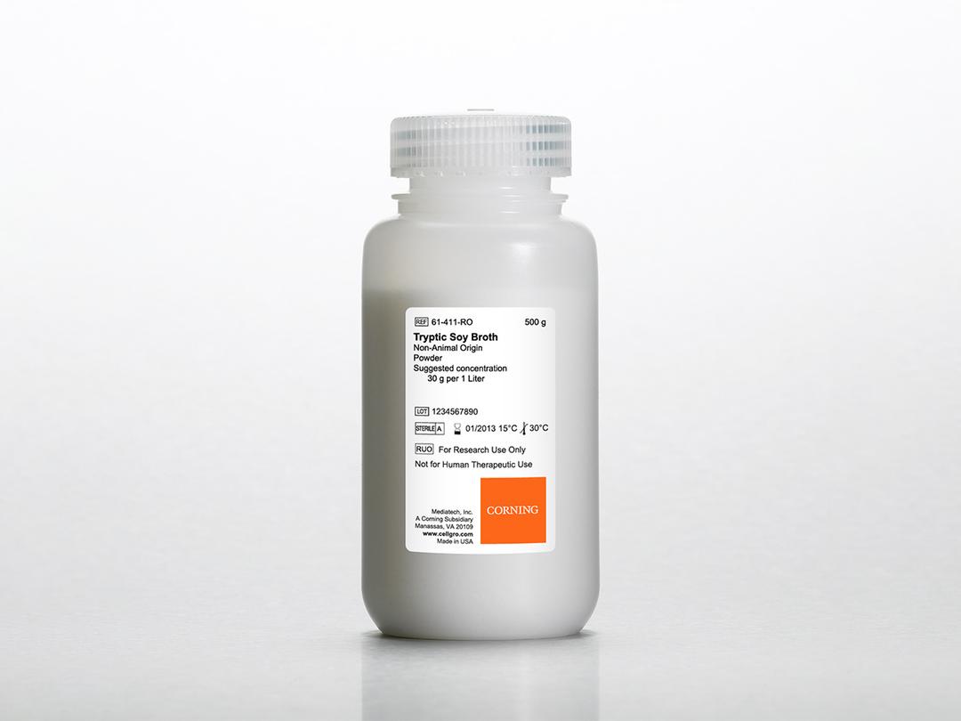 Corning® 500 g TSB (Tryptic Soy Broth), animal free, Powder - Corning Life Sciences