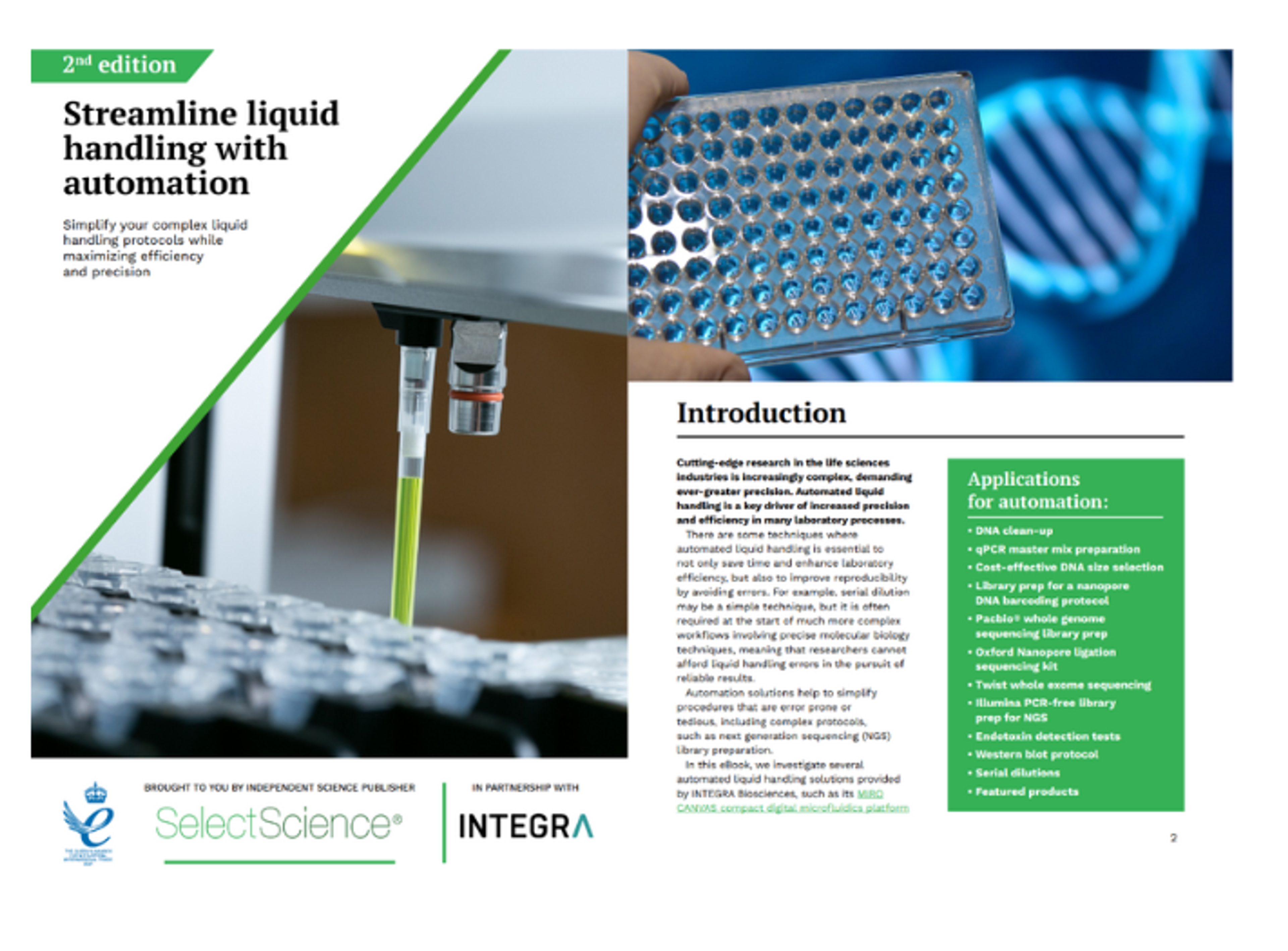 Streamline liquid handling with automation