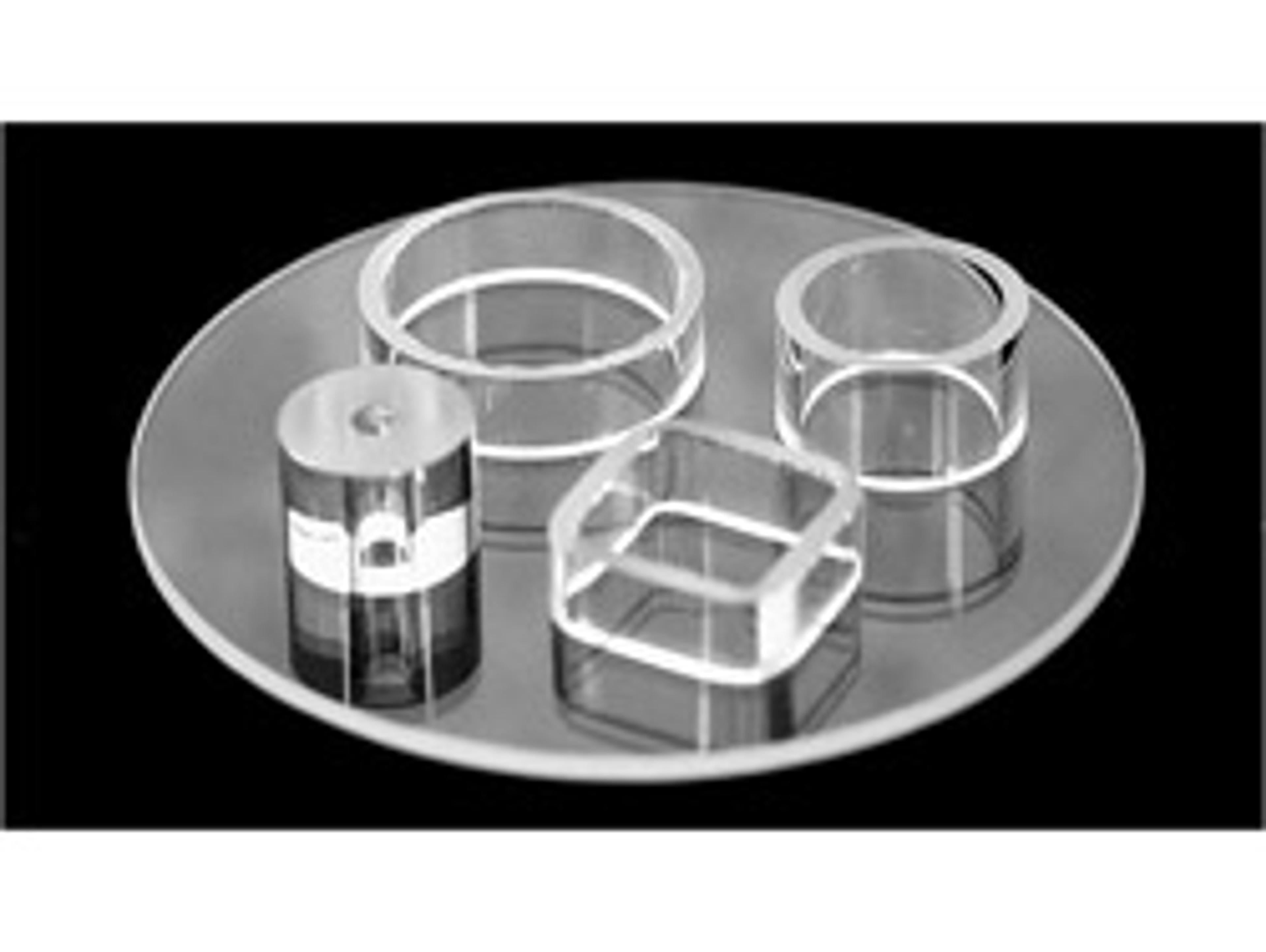 Glass Culture Cylinder Starter Set (2, 4, 6, 8, 10 mm i.d x 5mm high) - AutoMate Scientific Inc. - Life Sciences