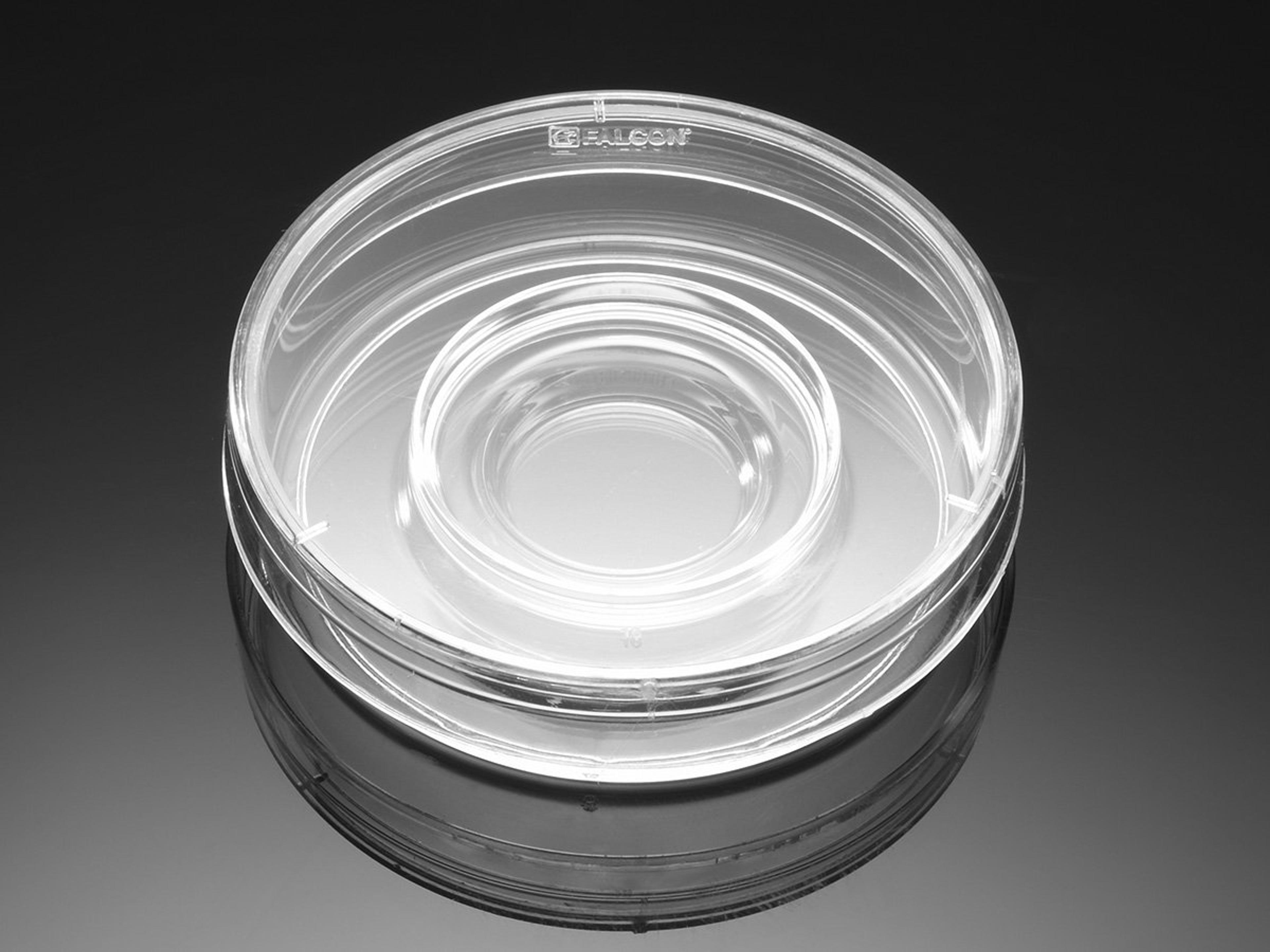 Falcon® 60 mm TC-treated Center Well in vitro Fertilization (IVF)/Organ Culture Dish - Corning Life Sciences - General Lab