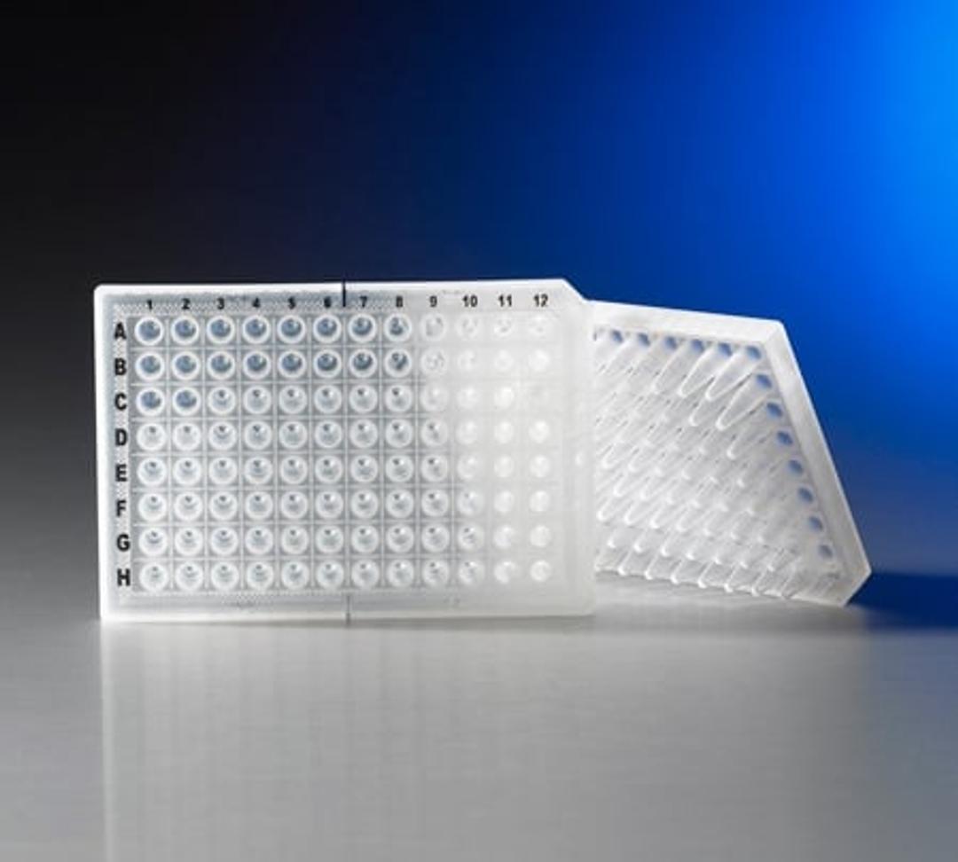 Axygen® 96-well Automation Compatible Polypropylene PCR Microplate, Half Skirt, Clear, Nonsterile - Corning Life Sciences - Life Sciences