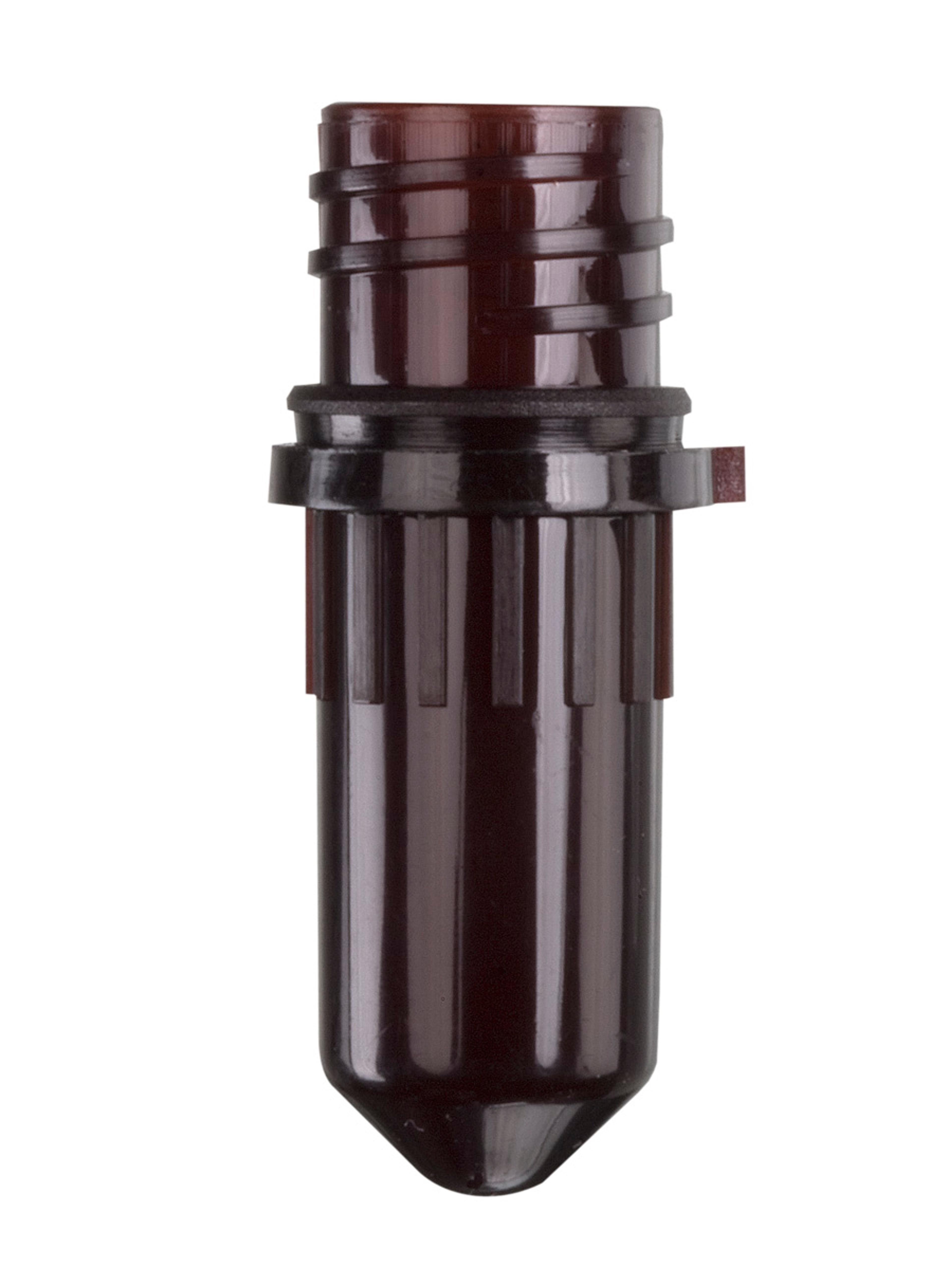 Axygen® 0.5 mL Conical Screw Cap Tubes Only, Polypropylene, Amber, Nonsterile, 500 Tubes/Pack, 8 Packs/Case - Corning Life Sciences - Lab Automation