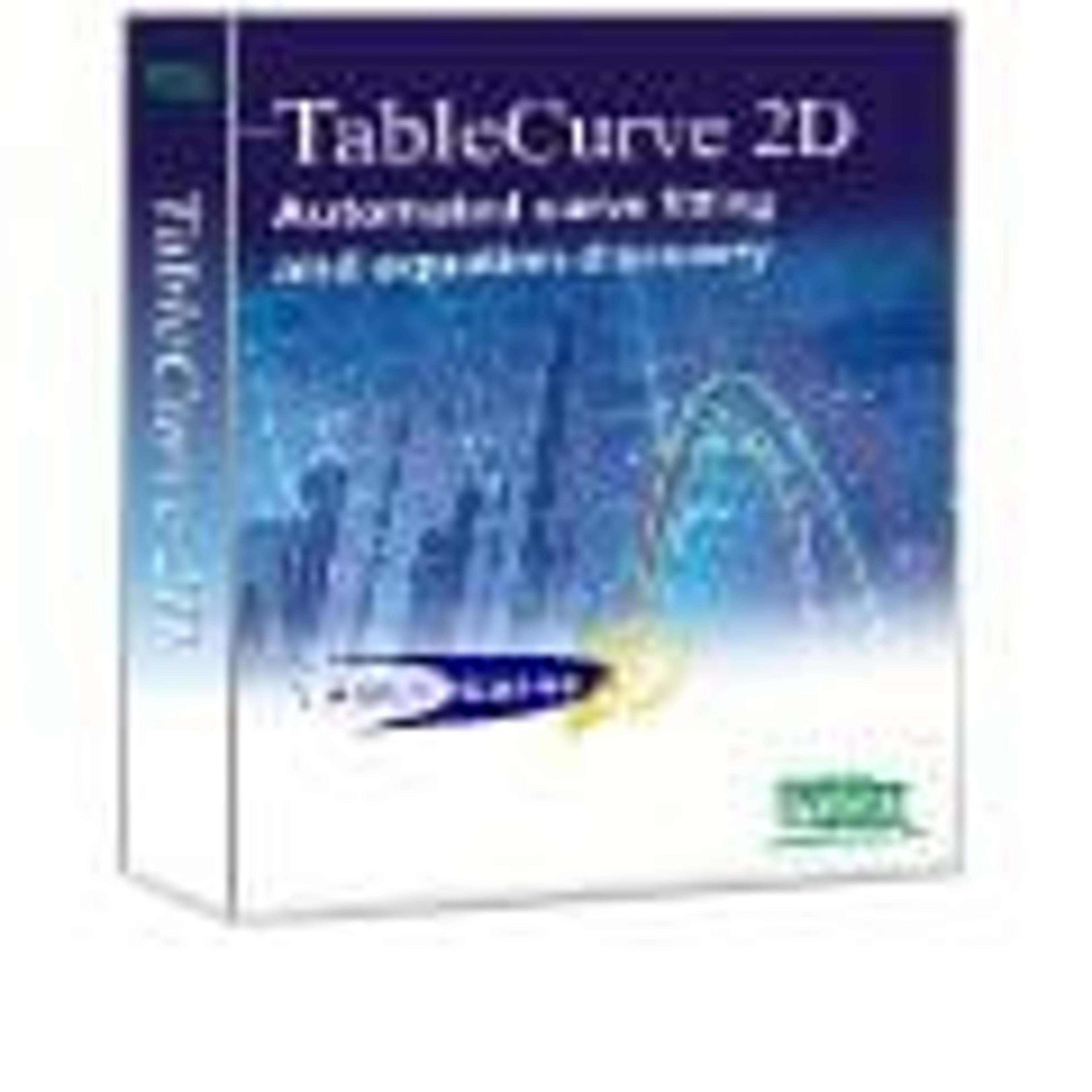 TableCurve 2D - Systat Software Inc - Lab Informatics