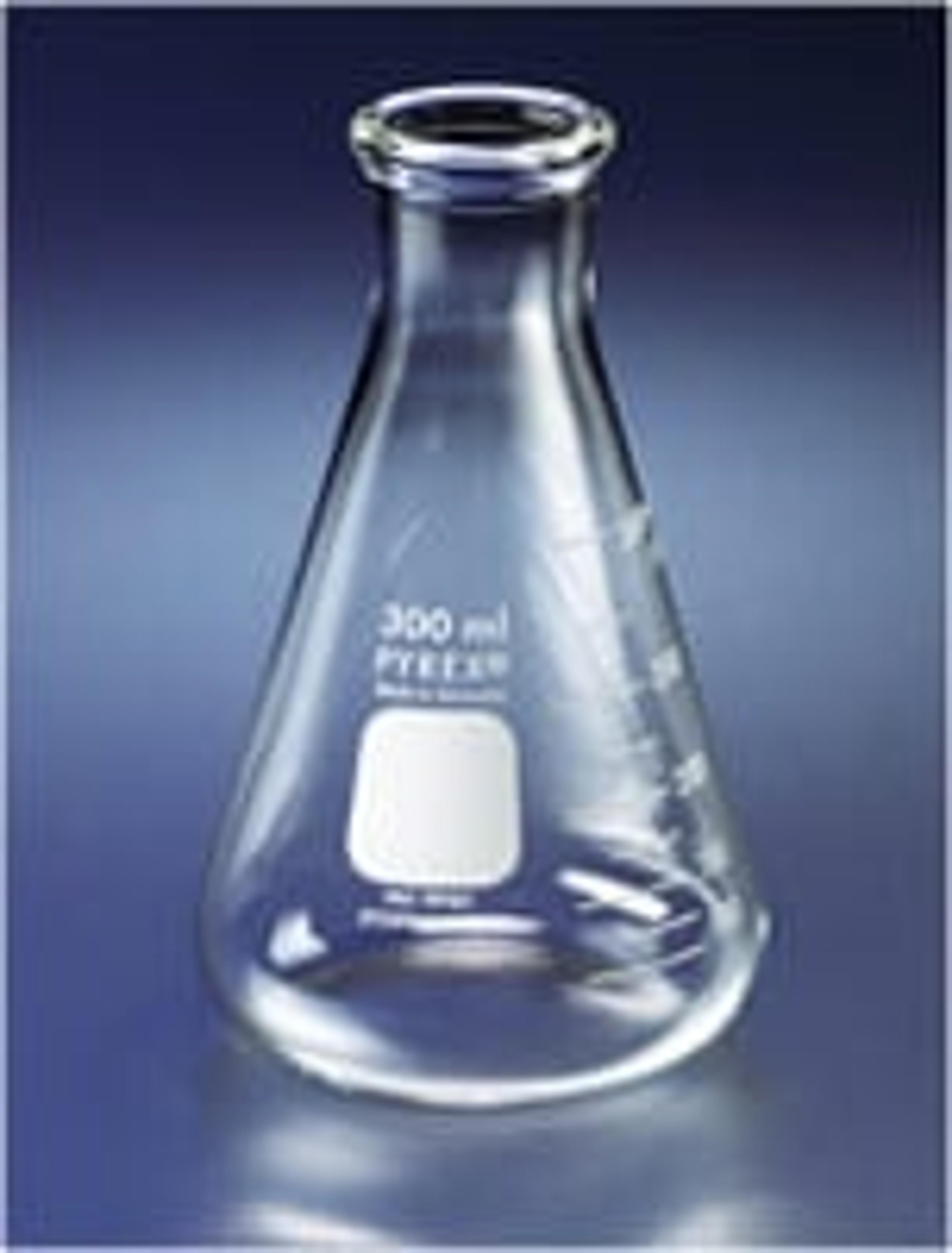 PYREX® 10 mL Narrow Mouth Erlenmeyer Flasks with Heavy Duty Rim - Corning Life Sciences - General Lab