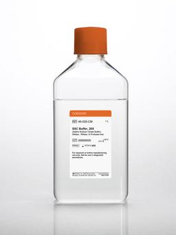 Corning® 1L 20x SSC Buffer, Liquid, pH 7.0 ± 0.1, RNase-/DNase- and protease-free - Corning Life Sciences