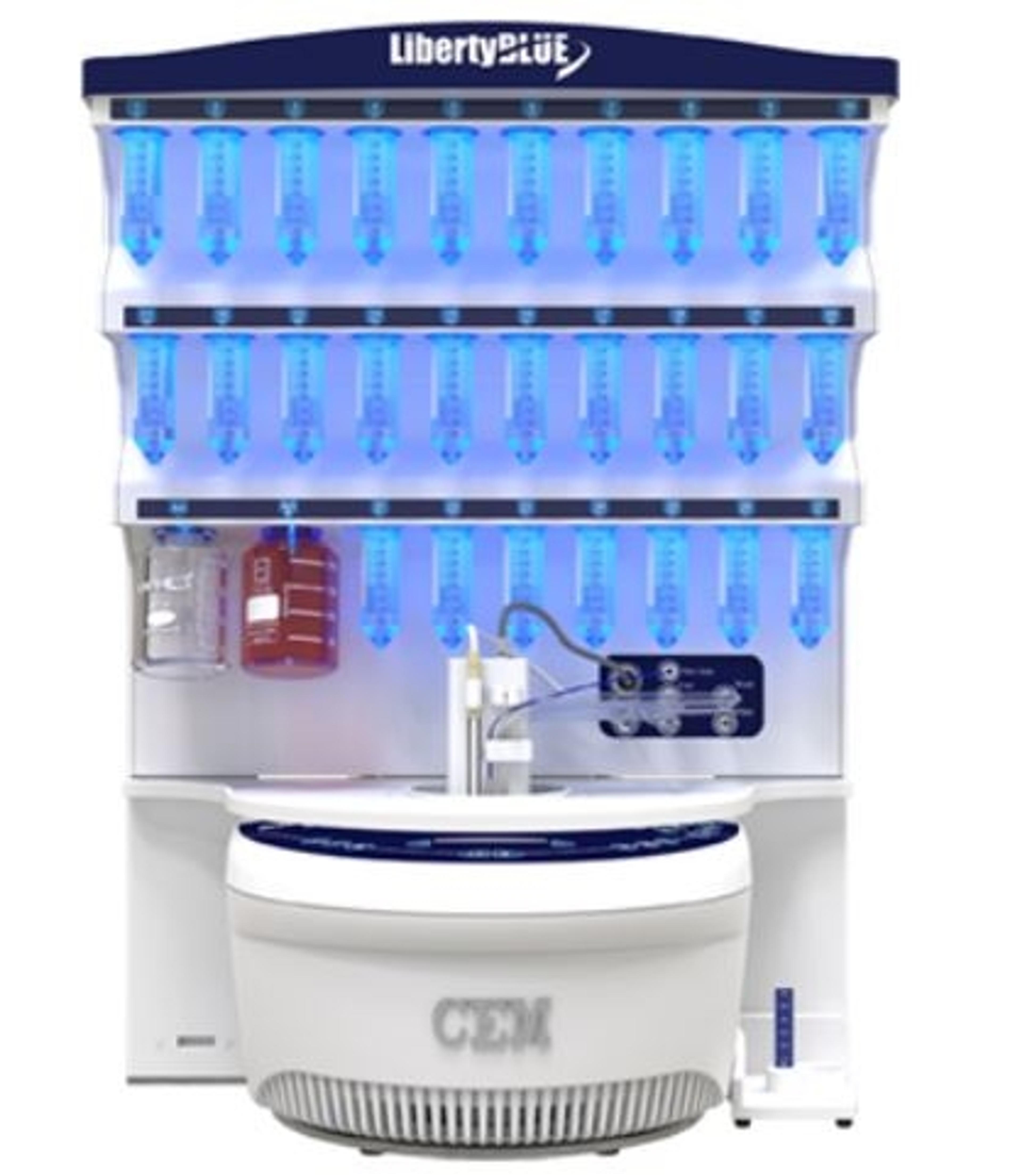 Liberty Blue Automated Microwave Peptide Synthesizer - CEM Corp. - Life Sciences