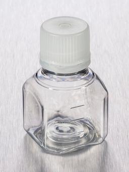 Corning® 30 mL Octagonal PET Storage Bottles with 31.7 mm Screw Caps, Sterile - Corning Life Sciences - General Lab