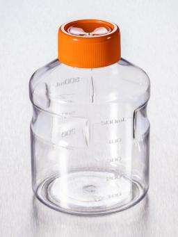 Corning® 500 mL Easy Grip Polystyrene Storage Bottles with 45 mm Caps - Corning Life Sciences - General Lab
