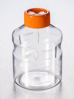 Corning® 500 mL Easy Grip Polystyrene Storage Bottles with 45 mm Caps - Corning Life Sciences - General Lab