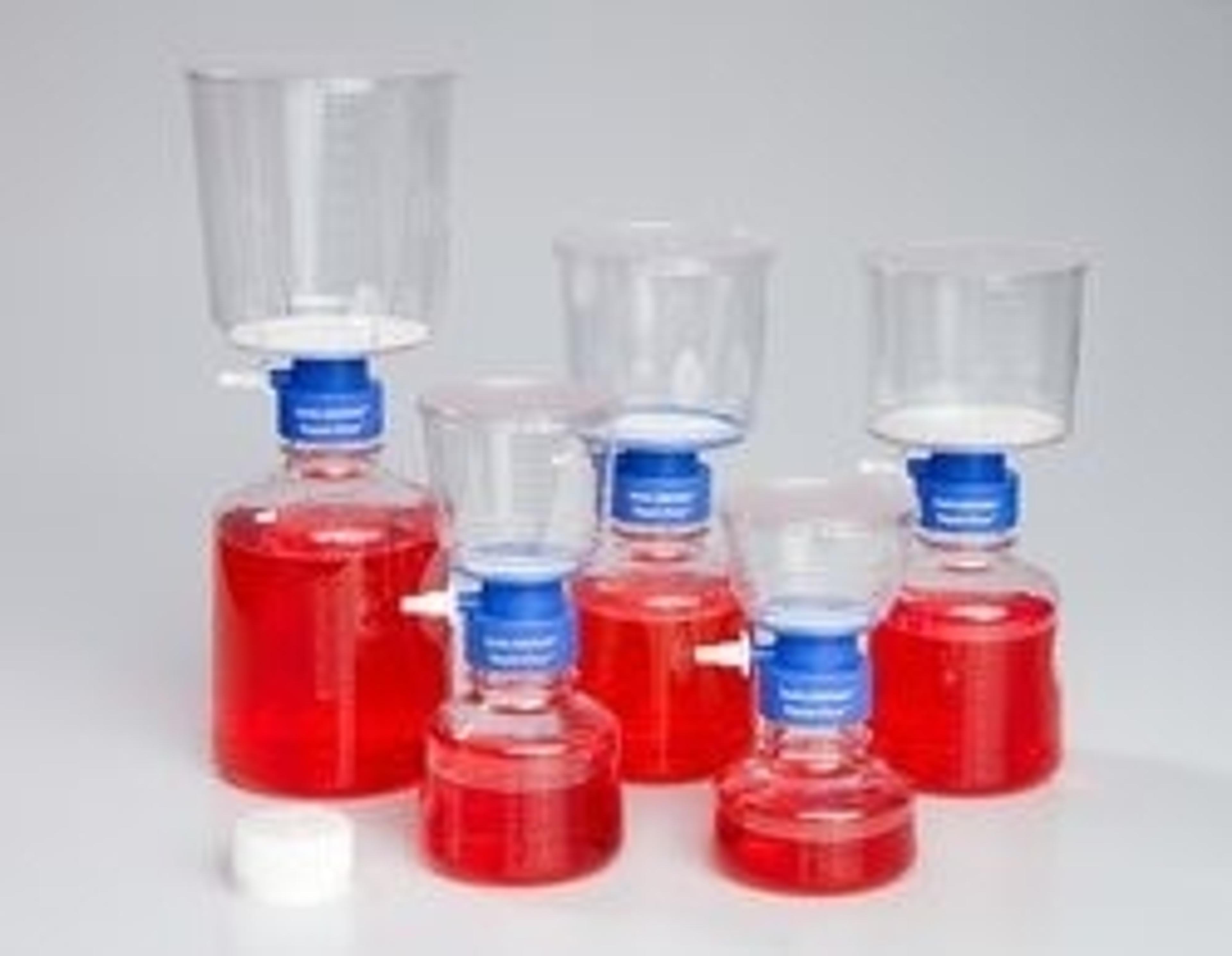 Nalgene™ Rapid-Flow™ Sterile Disposable Filter Units with PES, CN, SFCA or Nylon Membranes - Thermo Fisher Scientific - General Lab