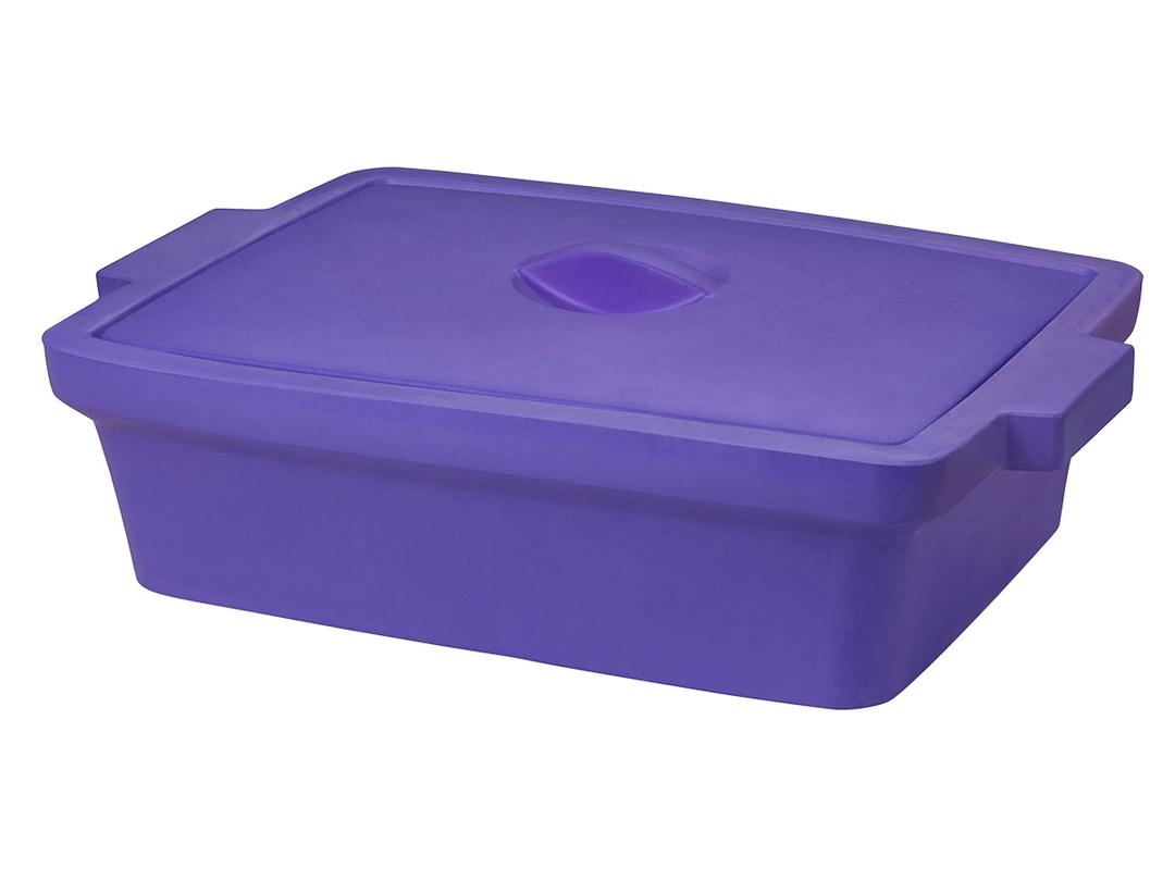 Corning® Ice Pan, Rectangular with Lid, Maxi 9L, Purple - Corning Life Sciences