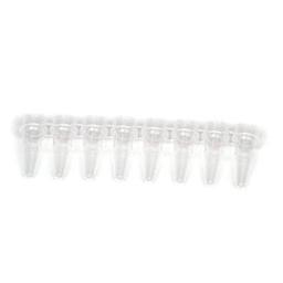0.2 ml 8-Tube PCR Strips without Caps, high profile, clear - Bio-Rad - Life Sciences
