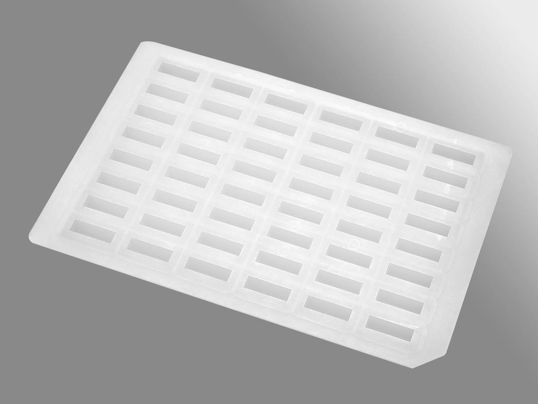 Axygen® Impermamat, Chemical Resistant Silicone Sealing Mat for 5 mL 48 Rectangular Well Deep Well Plates, Nonsterile - Corning Life Sciences - Life Sciences