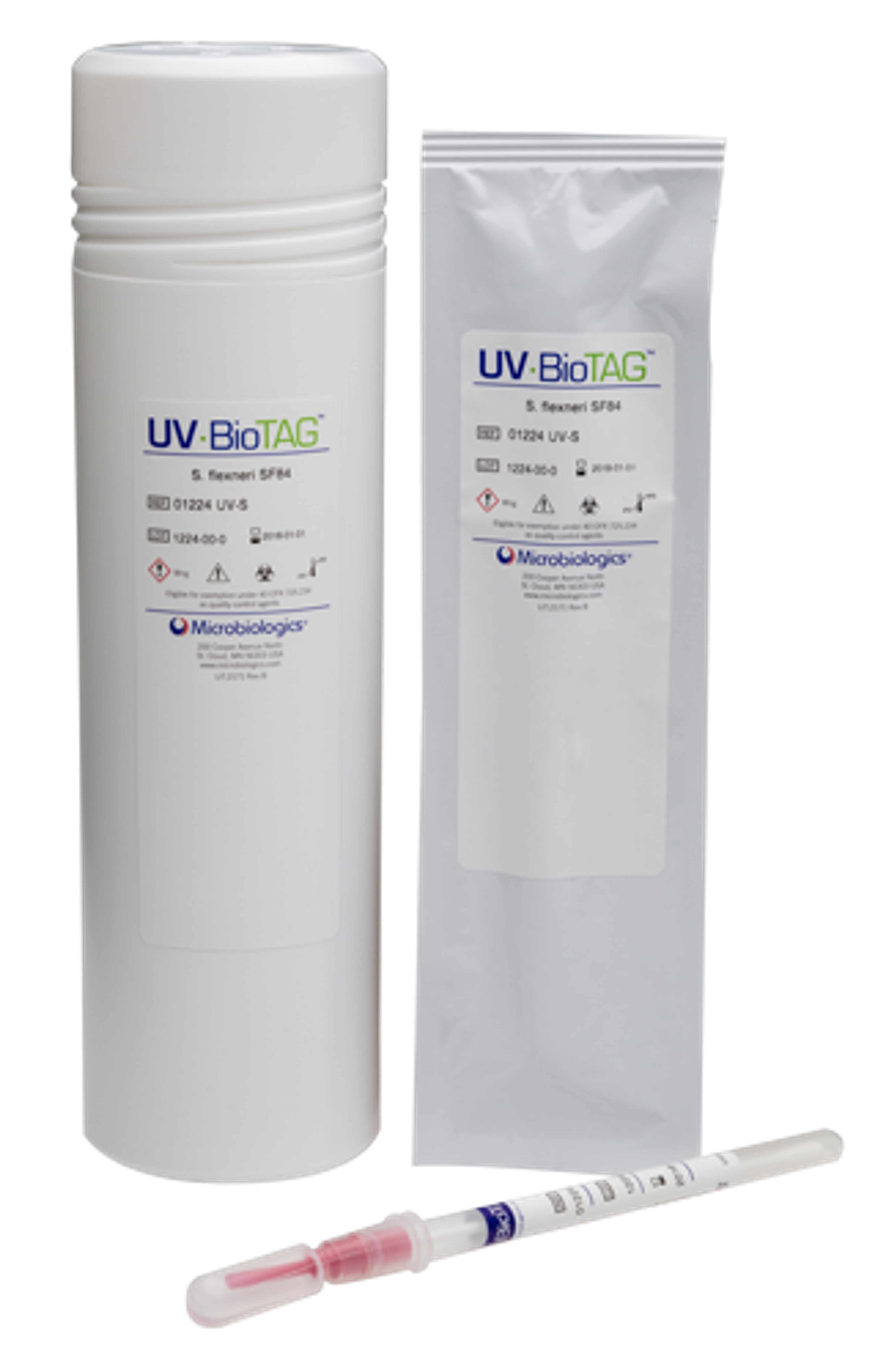 UV-BioTAG - Escherichia coli (O157:H7) EC43 Derived from FDA ESC1177 (STEC) - Microbiologics - Life Sciences