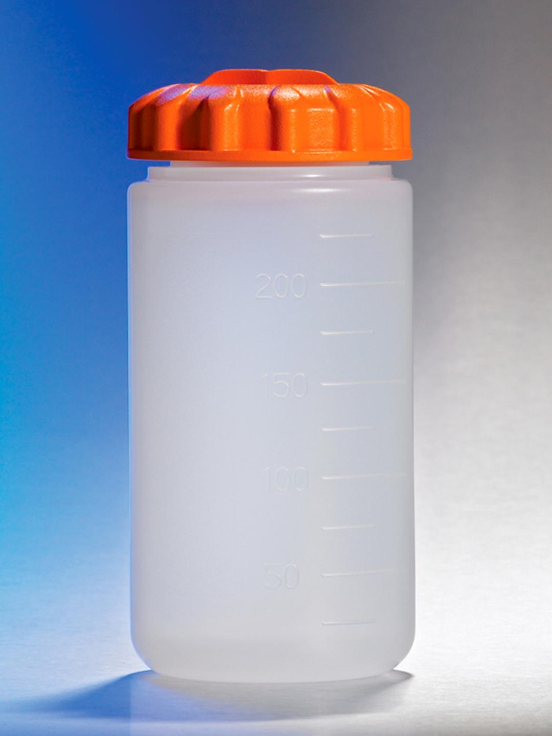 Corning® 250 mL PP Centrifuge Bottle with Screw Cap, Nonsterile, 4/Pack, 36/Case - Corning Life Sciences - General Lab