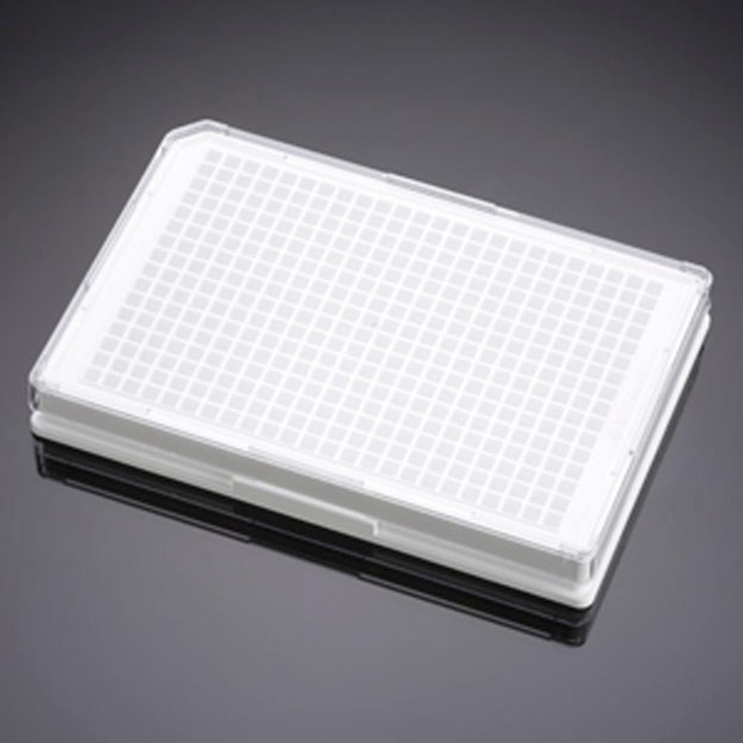 Corning® BioCoat® Poly-D-Lysine 384-well White Flat Bottom TC-treated Microplate, with Lid, 5/Case - Corning Life Sciences - Life Sciences