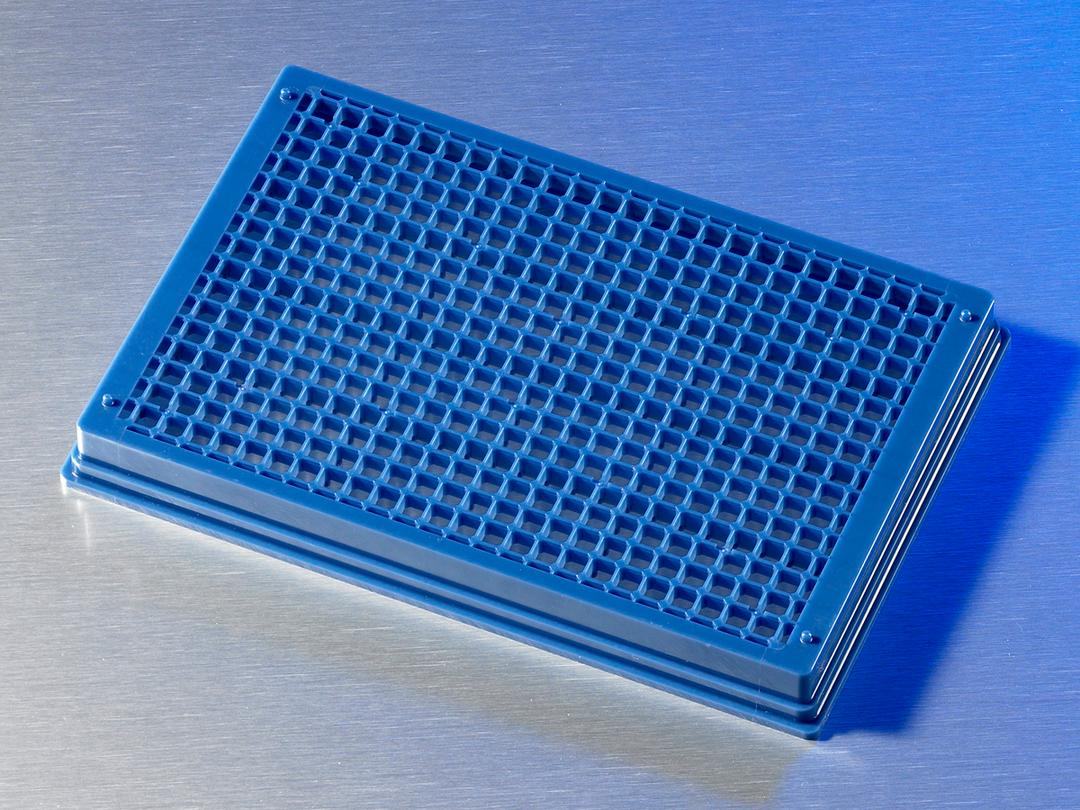 Corning® Empty Racks With Lids for 384 Round or Square Storage Tubes, 1 Rack/Pack, 20 Packs/Case, 20 Racks/Case - Corning Life Sciences - Lab Automation