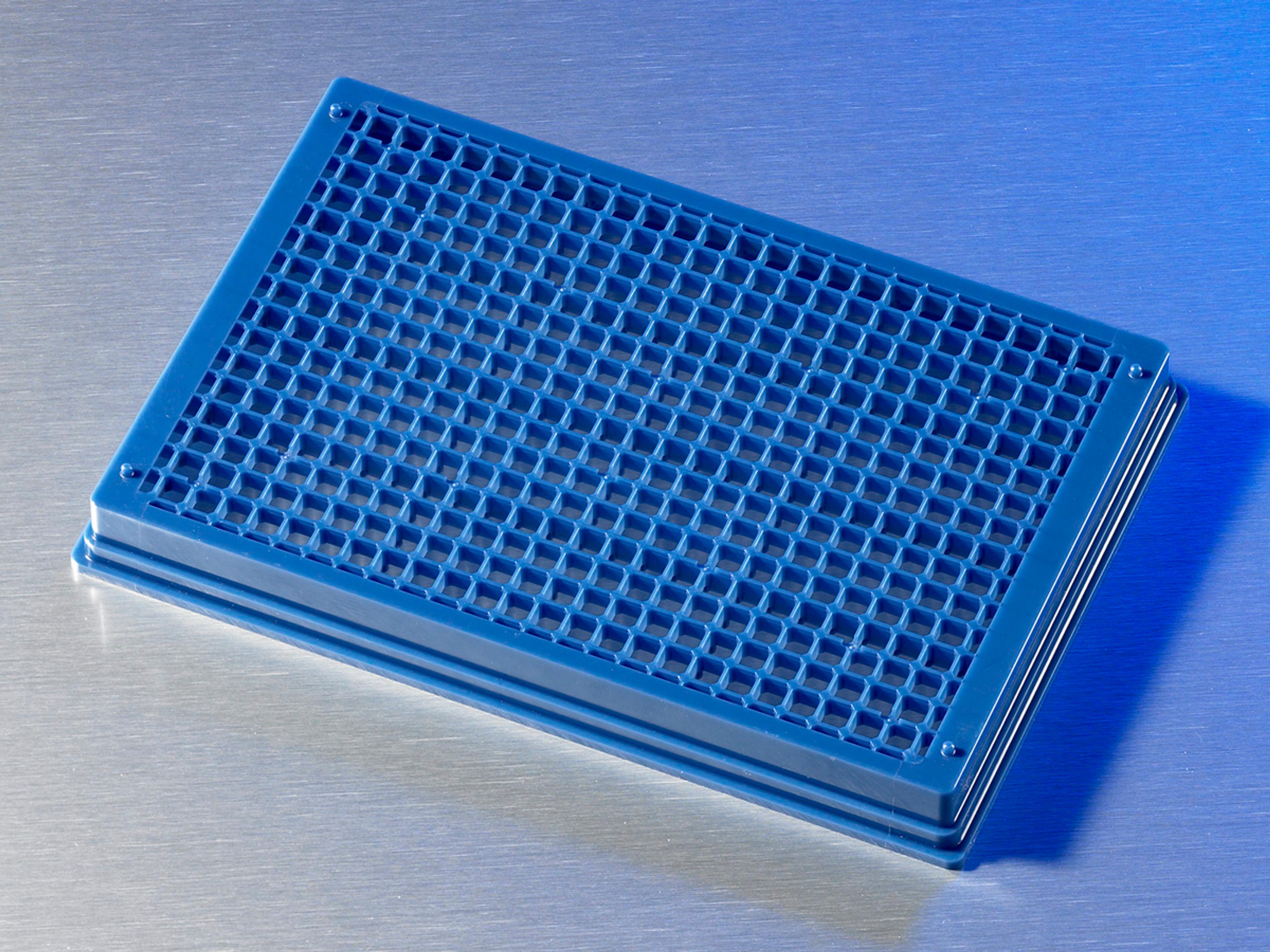 Corning® Empty Racks With Lids for 384 Round or Square Storage Tubes, 1 Rack/Pack, 20 Packs/Case, 20 Racks/Case - Corning Life Sciences - Lab Automation