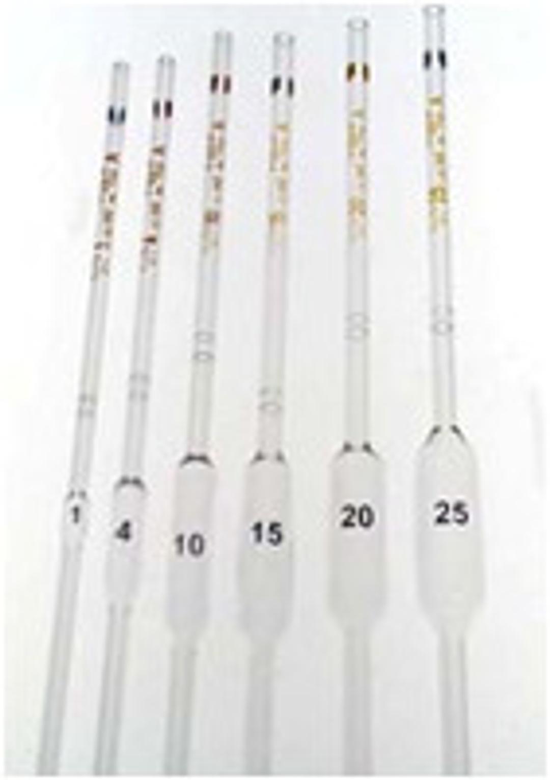 PYREX® 8 mL Volumetric Pipets, Class A, TC/TD, Color-Coded, Colored Graduations - Corning Life Sciences - General Lab