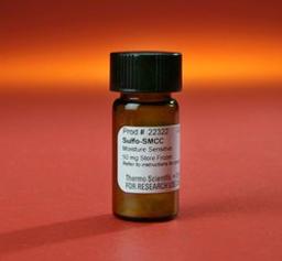 Thermo Scientific™ Sulfo-SMCC (sulfosuccinimidyl 4-(N-maleimidomethyl)cyclohexane-1-carboxylate) - Thermo Fisher Scientific - Life Sciences