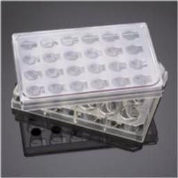 Corning® FluoroBlok™ HTS 24-well Multiwell Permeable Support System with 3.0 µm High Density PET Membrane, Sterile, 5/Case - Corning Life Sciences - Life Sciences