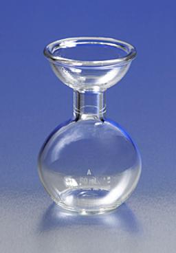 PYREX® 60 mL Viscosimeter Volumetric Flask, Class A, Tooled Rim - Corning Life Sciences - General Lab