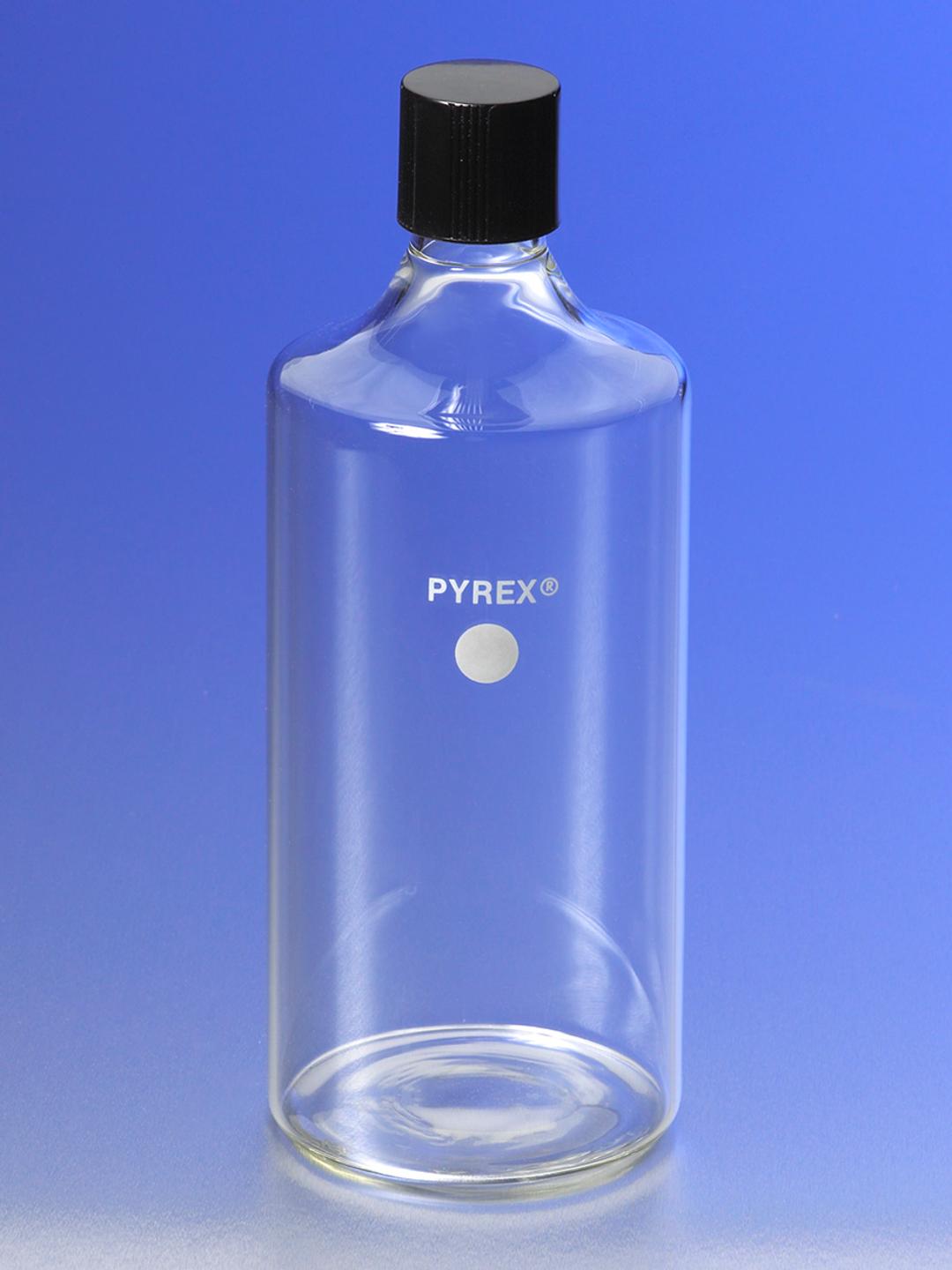 PYREX® 840cm² Roller Bottles with 38 mm Screw Cap - Corning Life Sciences - General Lab