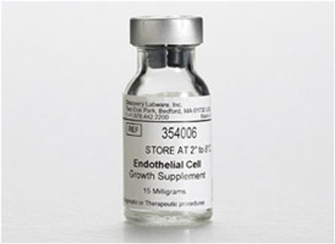 Corning® Endothelial Cell Growth Supplement (ECGS), 15mg, 1/Pack - Corning Life Sciences - Life Sciences