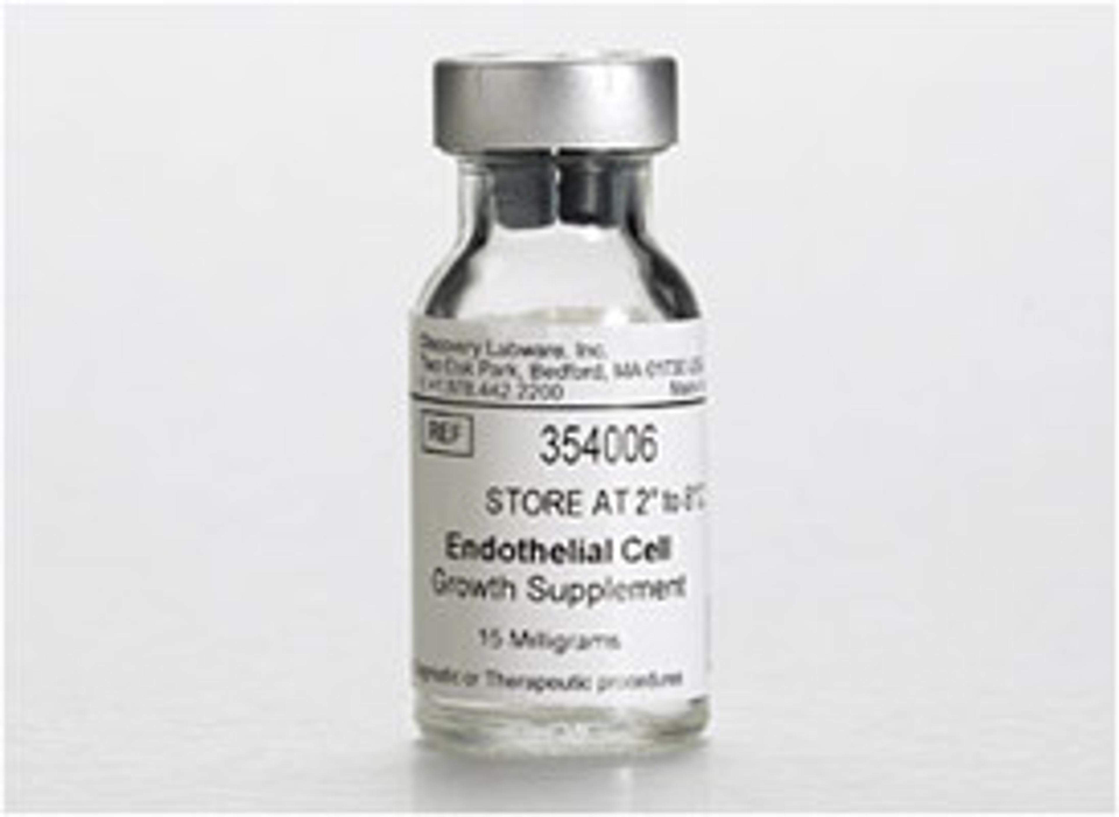 Corning® Endothelial Cell Growth Supplement (ECGS), 15mg, 1/Pack - Corning Life Sciences - Life Sciences