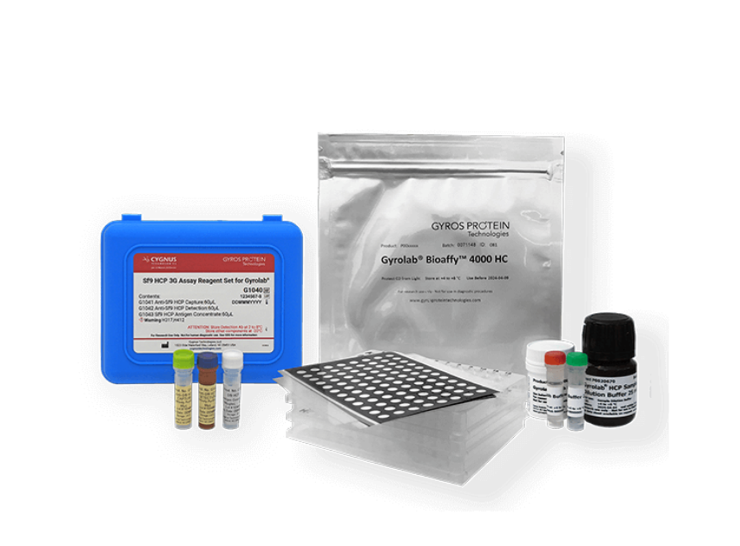Sf9 HCP 3G Solution for Gyrolab® - Gyros Protein Technologies - Life Sciences