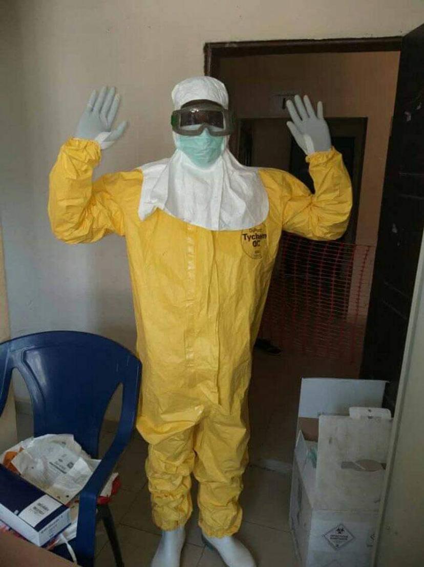 Working under VHF alert where biosafety meets life-saving diagnostics.