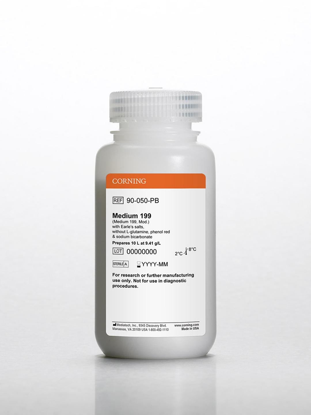 Corning® 10L Medium 199 (Mod.), Powder - Corning Life Sciences