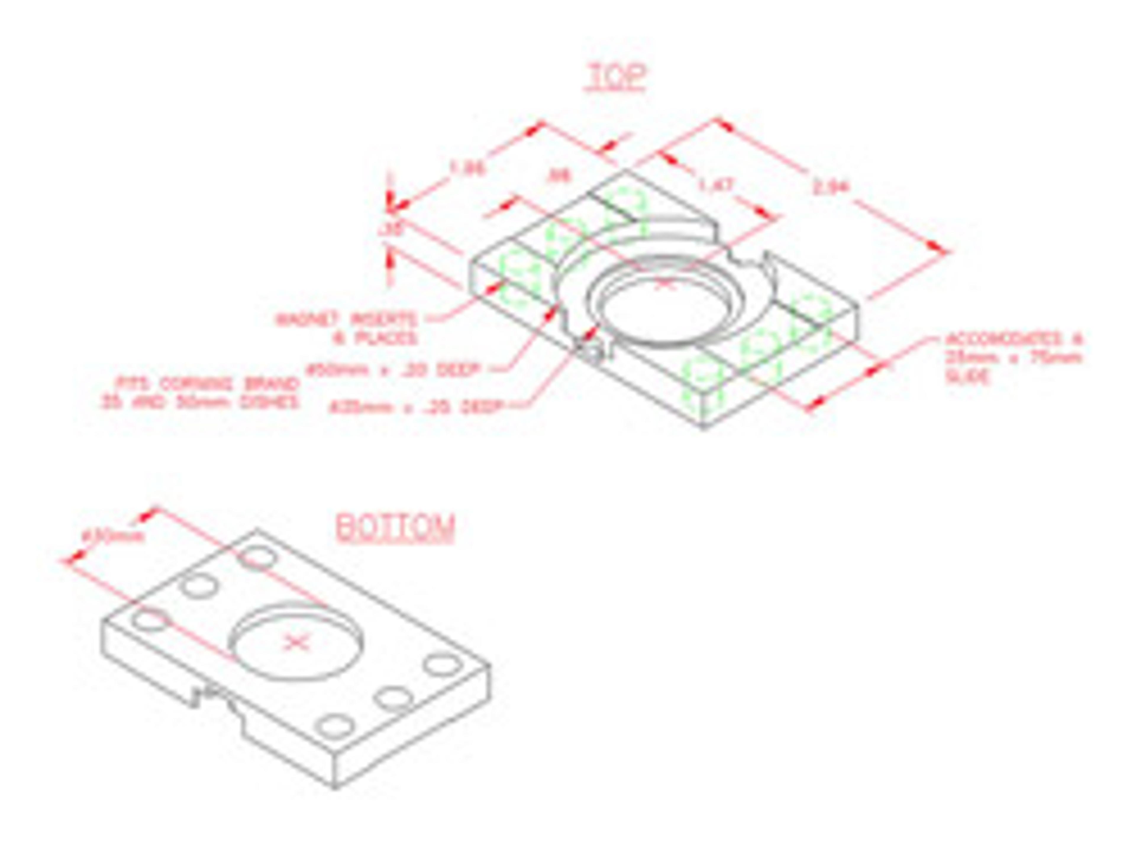 Perfusion chamber, 35mm and 50mm Petri dish - AutoMate Scientific Inc. - Life Sciences