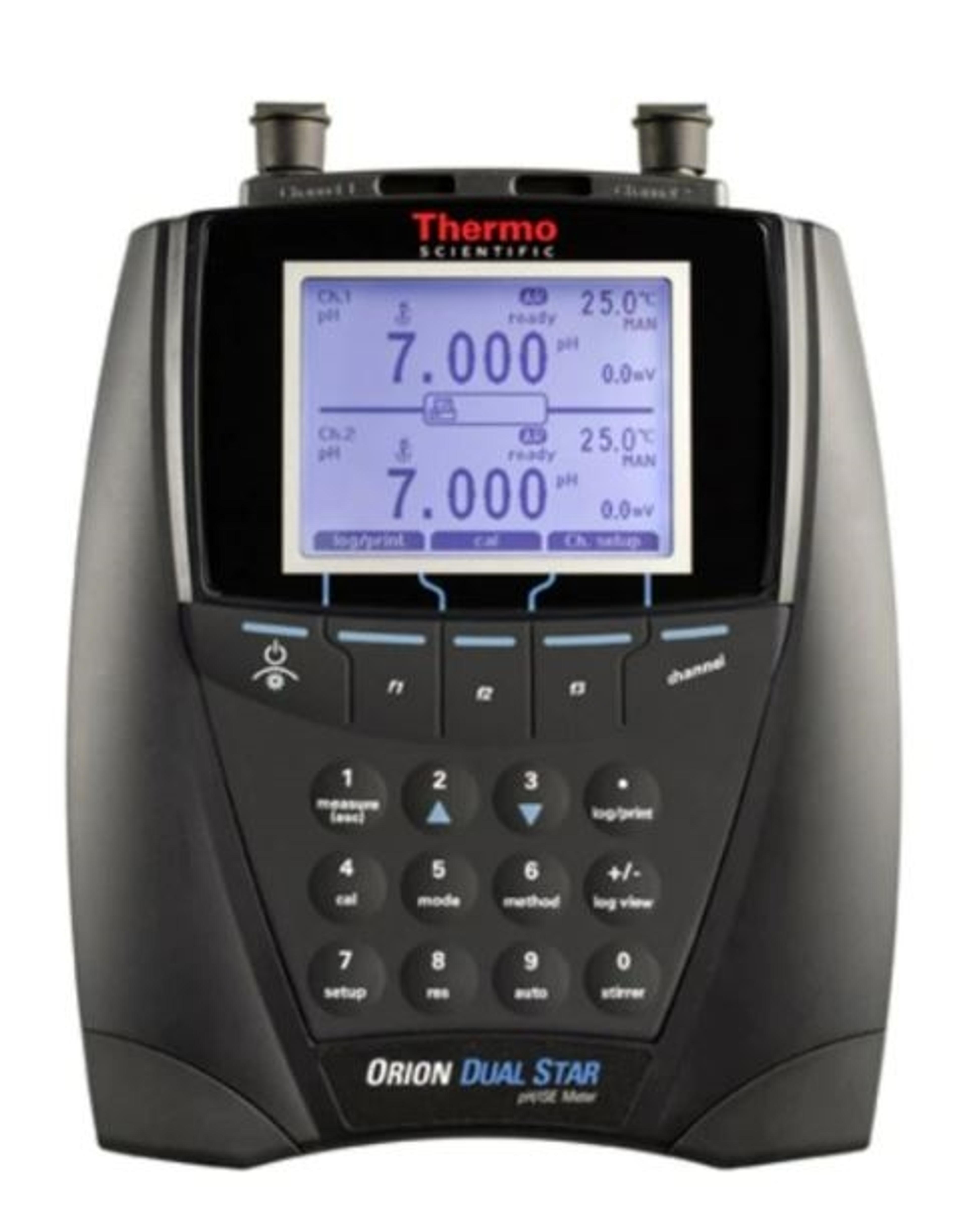 Orion Dual Star pH, ISE, mV, ORP and Temperature Dual Channel Benchtop Meter - Thermo Fisher Scientific - General Lab