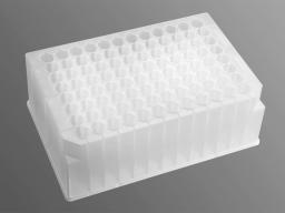 Axygen® 96-well Clear Round Bottom 2 mL Polypropylene Deep Well Plate, 5 per Pack, Nonsterile - Corning Life Sciences