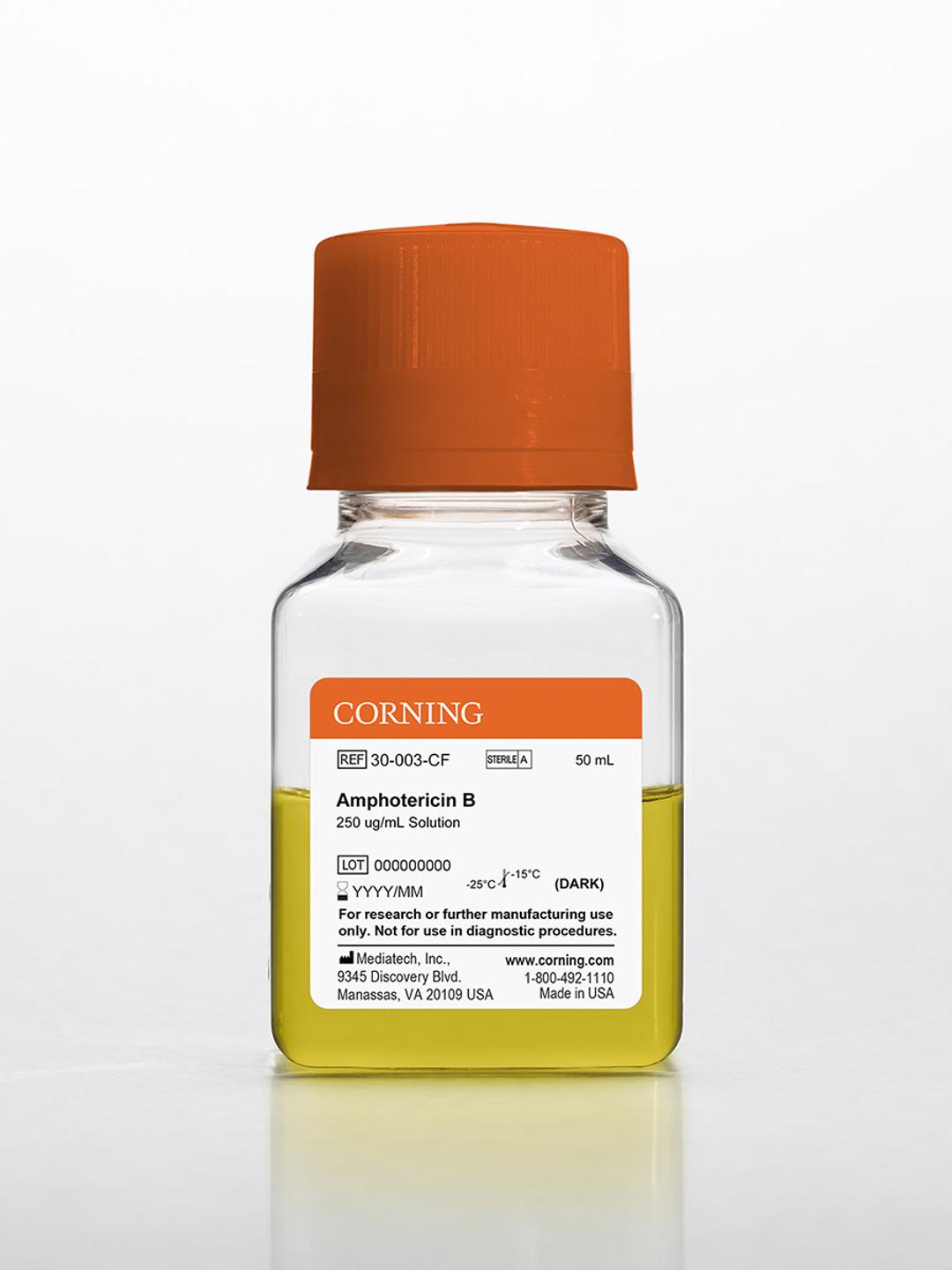 Corning® 50 mL Amphotericin B, Liquid - Corning Life Sciences