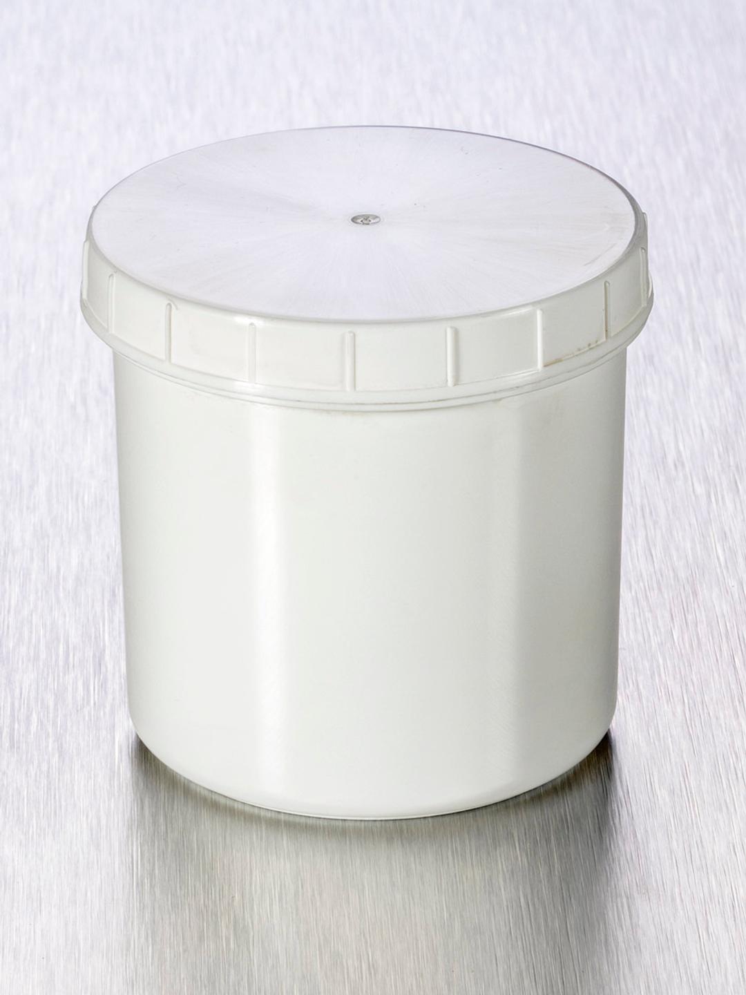 Corning® Gosselin™ Pot, 125 mL, White PP, White Screw Cap, Assembled, 300/Case - Corning Life Sciences