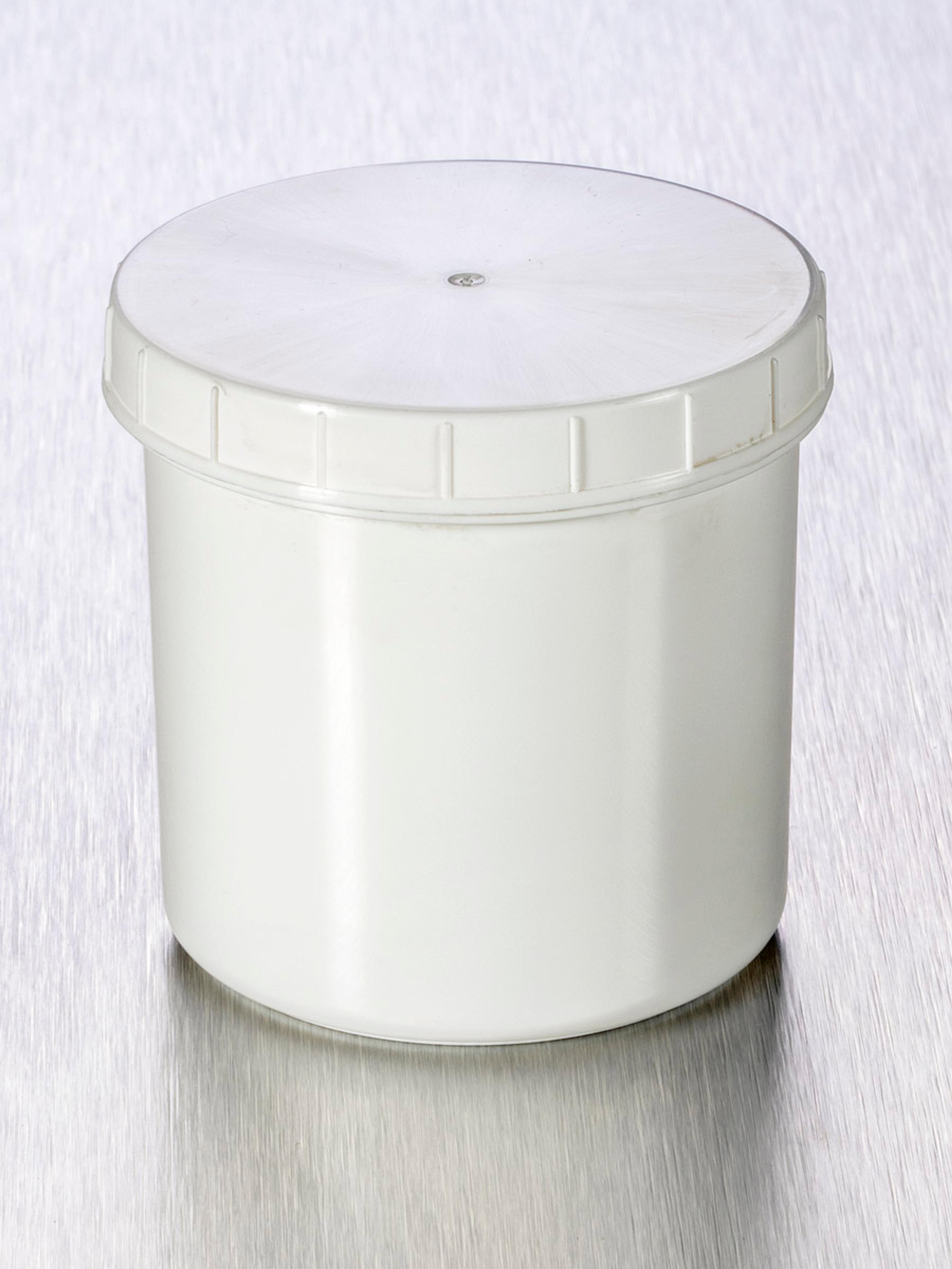 Corning® Gosselin™ Pot, 125 mL, White PP, White Screw Cap, Assembled, 300/Case - Corning Life Sciences